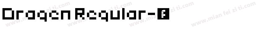 Dragen Regular字体转换